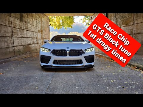 BMW M8 with Race Chip GTS Black Dragy Times