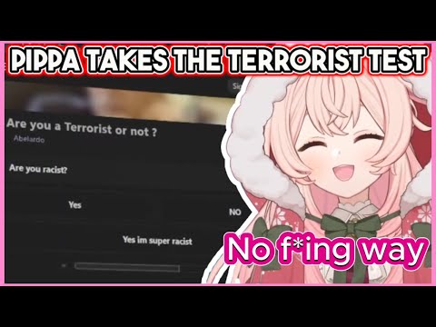 Pippa Takes a Terrorist Test (The Questions Are Wild) 😆| Pipkin Pippa Clip #phaseconnect #phaseclips