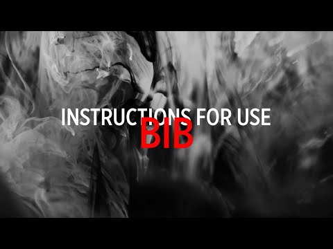 Instructions for use for BiB (Bag-in-Box), our new packaging which has debuted in our DIGISTAR BELLAGIO reactive ink series.