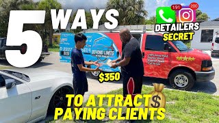 How To Get Customers For Your Detailing Business - Detailing Beyond Limits