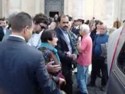 FUNERALI DEL REGISTA LUIGI MAGNI IMMAGINI ESCLUSIVE DI GABRIELE PAOLINI