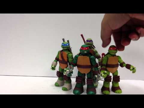 Teenage Mutant Ninja Turtles - BATTLE SHELL MICHELANGELO and DONATELLO