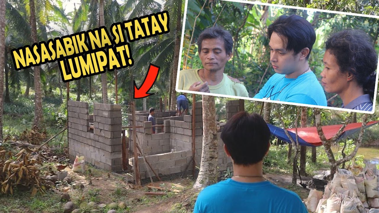 Putar video GULAT SI TATAY SA KANILANG MAGIGING BAHAY SA AMING FARM! sekarang GULAT SI TATAY SA KANILANG MAGIGING BAHAY SA AMING FARM!