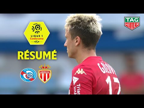RC Strasbourg Alsace - AS Monaco ( 2-2 ) - Résumé - (RCSA - ASM) / 2019-20
