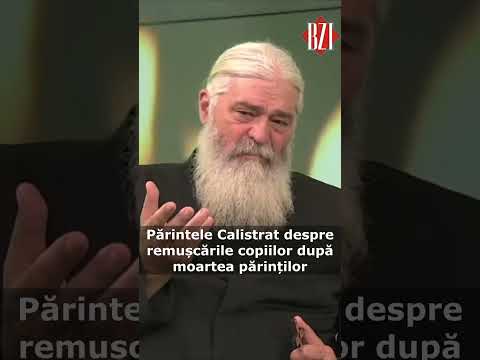 Părintele Calistrat despre remușcările copiilor după moartea părinților #shorts