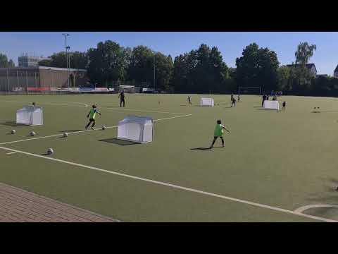 FUNino Trainingsübung - 3 gegen 0 im Gegenstrom (U9)