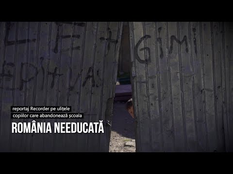România needucată. Reportaj pe ulițele copiilor care abandonează școala