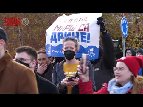 Građani na jugu Srbije mirno branili vodu,vazduh i zemlju, u Nišu na protestu zasvirali i trubači [video]