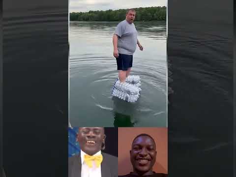 Time to walk on water 😂 - wait for it