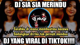 Download lagu DJ SALAHKU DIMANA MEMBUATMU KECEWA REMIX FANY ZEE VIRAL TIKTOK TERBARU FULL BASS COVER BY DJ NUGI mp3