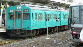 ありがとう105系 SW014編成差し替え新在家入庫和歌山発車