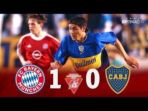 Bayern Munich 1 x 0 Boca Juniors ● 2001 Intercontinental Cup Final Extended Goals & Highlights ᴴᴰ