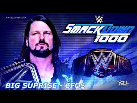 WWE Smackdown Live 2016-2018 Theme Songs - "Take A Chance, Unstoppable & Big Suprise" by CFO$