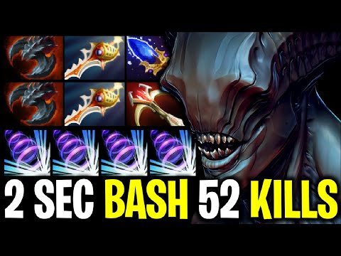 2 SEC BASH 52 KILLS FACELESS VOID 2X DIVINE RAPIER + 2X SATANIC RAMPAGE BY Goodwin 7.26 | Dota 2