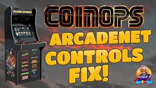 CoinOps Next Arcadenet Link Controls Fix for AtGames Legends Ultimate!
