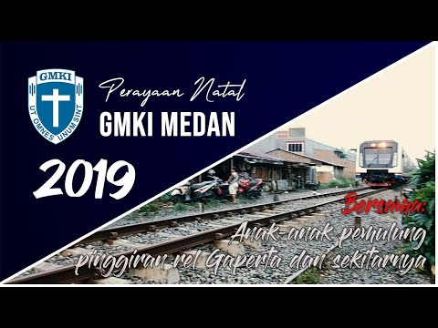 Perayaan Natal GMKI Medan bersama anak-anak pemulung pinggiran rel Gaperta dan sekitarnya