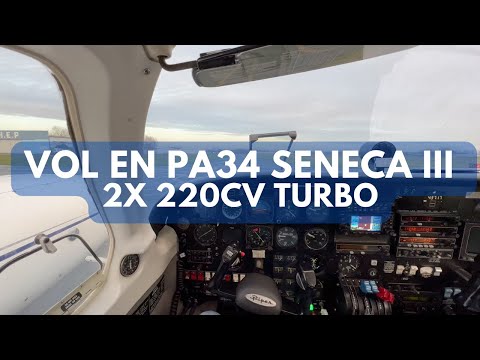 VOL EN PA34 SENECA III (2X 220CV TURBO)