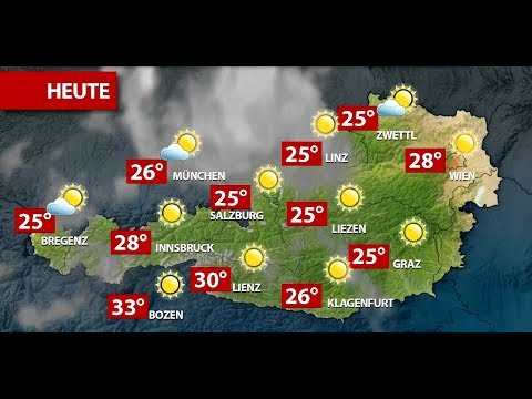 Aktuelle Wetterprognose für Donnerstag (20.09.2018)