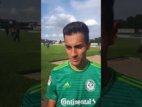 Interview mit rene Richter nach dem 1:1 des Holzwickeder SC