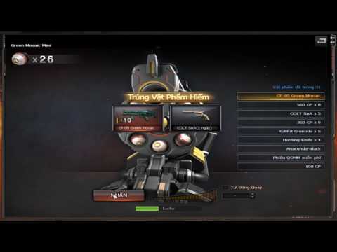 Quay Báu Vật CF | CF-05 Green Mosaic bingo [Crossfire VN]