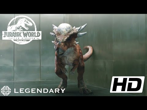 Jurassic world Fallen kingdom (2018) FULL HD 1080p - Stygimoloch room scene Legendary movie clips