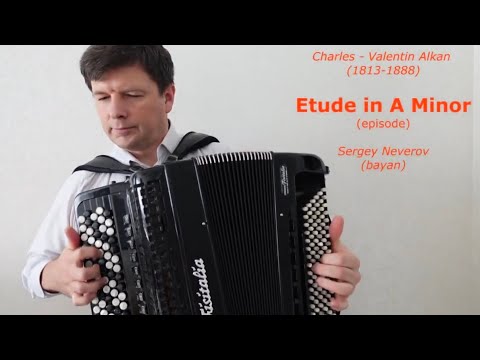 Etude in A Minor/Charles-Valentin Alkan/Sergey Neverov (bayan)#alkan #etudeaminoralkane
