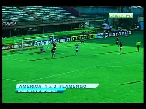 América-RJ 1 x 3 Flamengo - Campeonato Carioca 2011: 2ª Rodada - HQ