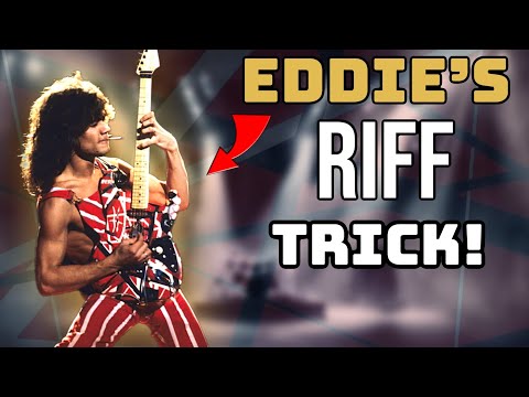What We All Should Steal From Eddie Van Halen! ( Eddie's Riff Trick)