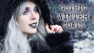 Where to buy Goth Winter Coats ❄ PUNK RAVE WINTER COAT REVIEW 2020 ❄ My Black Winter Coats &amp; Cloak