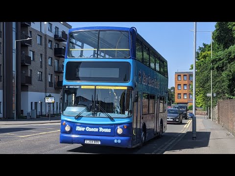 LJ54 BDU Kent Coach Tours ALX400 Volvo B7TL