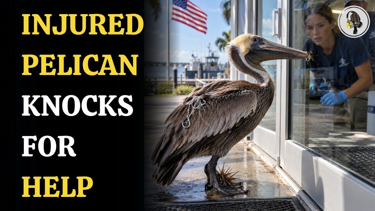 Florida Pelican Knocks On Research Facility Door Seeking Help | WION Podcast