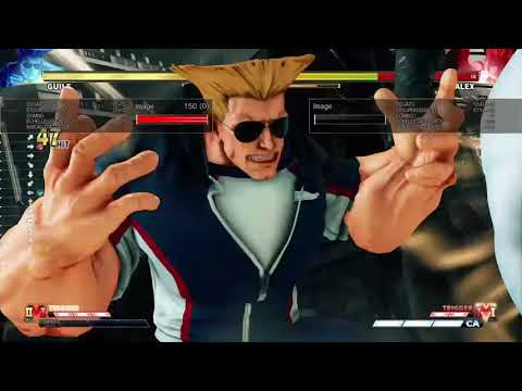 SFV 5.0 - Guile Loop Combos - 686 Damage and 689 CH Damage - Alex Chara Spe