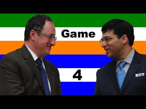 2012 FIDE World Chess Championship - Gelfand vs. Anand - Game 4