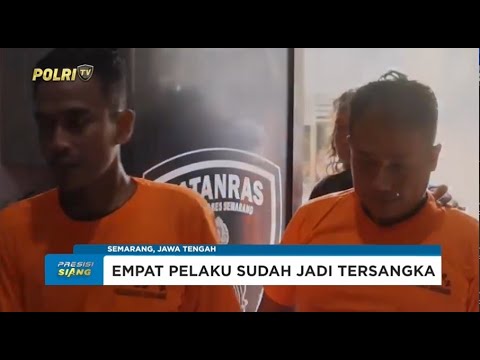 POLISI TETAPKAN EMPAT TERSANGKA PELAKU TAWURAN SEMARANG
