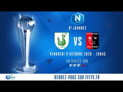 J8 : FC Sète - US Boulogne CO en direct sur FFFtv (19h45) I National FFF 2020-2021