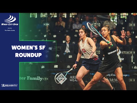 Windy City Open Squash 2022 - Women's Semi Final Roundup