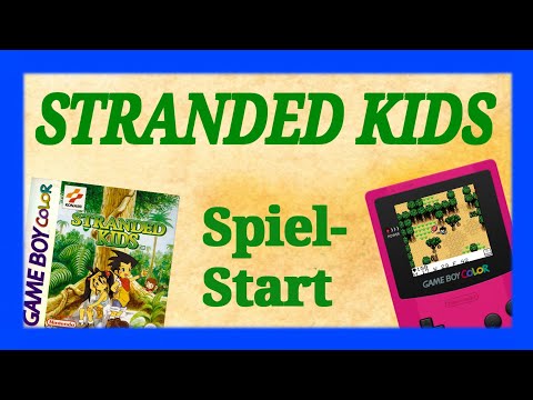 STRANDED KIDS - #001 - SPIELSTART - SURVIVAL GAME FÜR DEN GAMEBOY COLOR