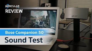 Bose Companion 50 - Sound Test