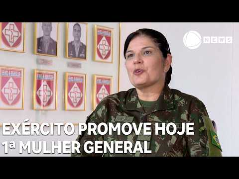 Exército promove hoje 1ª mulher general da história