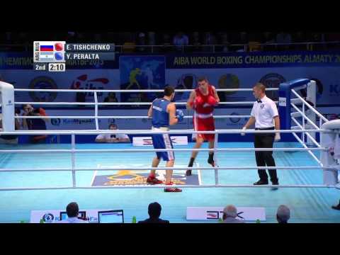 Men's Heavy (91kg) - Semi Final - Evgeny TISHCHENKO (RUS) vs Yamil PERALTA (ARG)