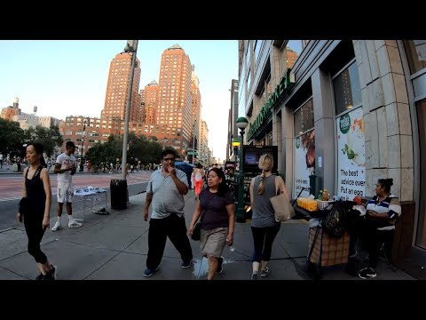 ⁴ᴷ⁶⁰ Walking NYC : Washington Square Park to 14th Street - Union Square (July 30, 2019)