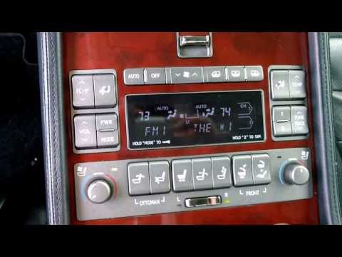 Lexus LS460 Exec. Seat Pkg. - Rear Climate System