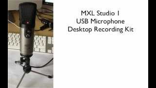 Video thumbnail for MXL Studio One 1 USB Microphone Großmembran-Mikro by Jessica Ebert