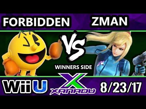 S@X 216 - Forbidden (Pac-Man) Vs. HL | Zman (Zero Suit) - SSB4 Tournament - Smash 4