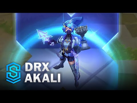 DRX Akali Skin Spotlight - Pre-Release - PBE Preview - League of Legends