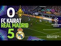 LIVE KAIRAT ALMATY Vs REAL MADRID UEFA CHAMPIONS LEAGUE 2025 26 Full Match Simulation