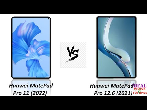 Huawei MatePad Pro 11 (2022) vs Huawei MatePad Pro 12.6 (2021)