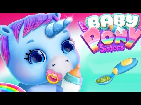 Pony Sisters Baby Horse Care Kids Game - Babysitter Daycare, Fun Dress Up Makeover Game By TutoTOONS - YouTube