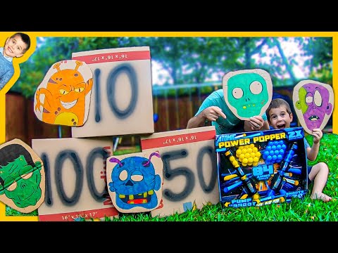 Atomic Power Popper Box Zombie Family Challenge