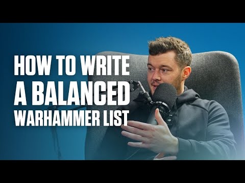How to Write a Balanced Army List in Warhammer 40k!